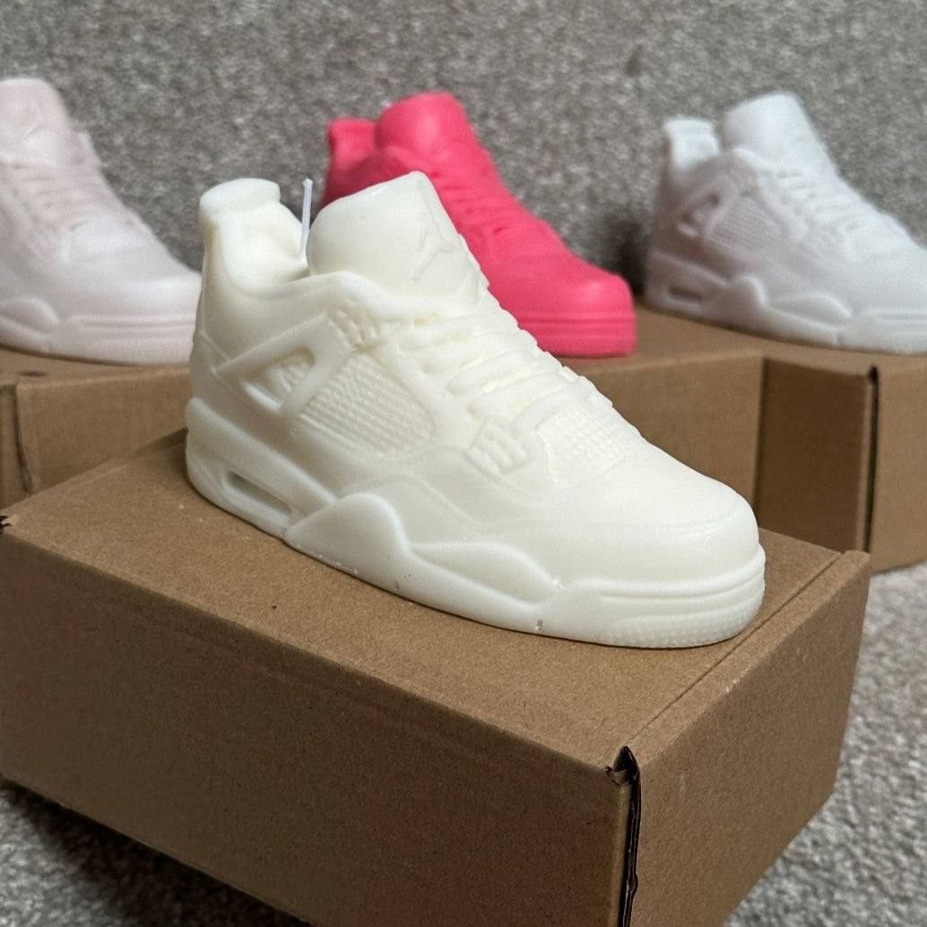 Sneaker scented candles