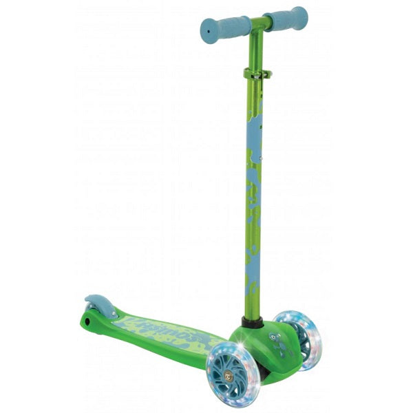 Squish mini flex light up scooter orange,green,teal,blue