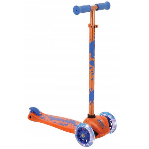 Squish mini flex light up scooter orange,green,teal,blue