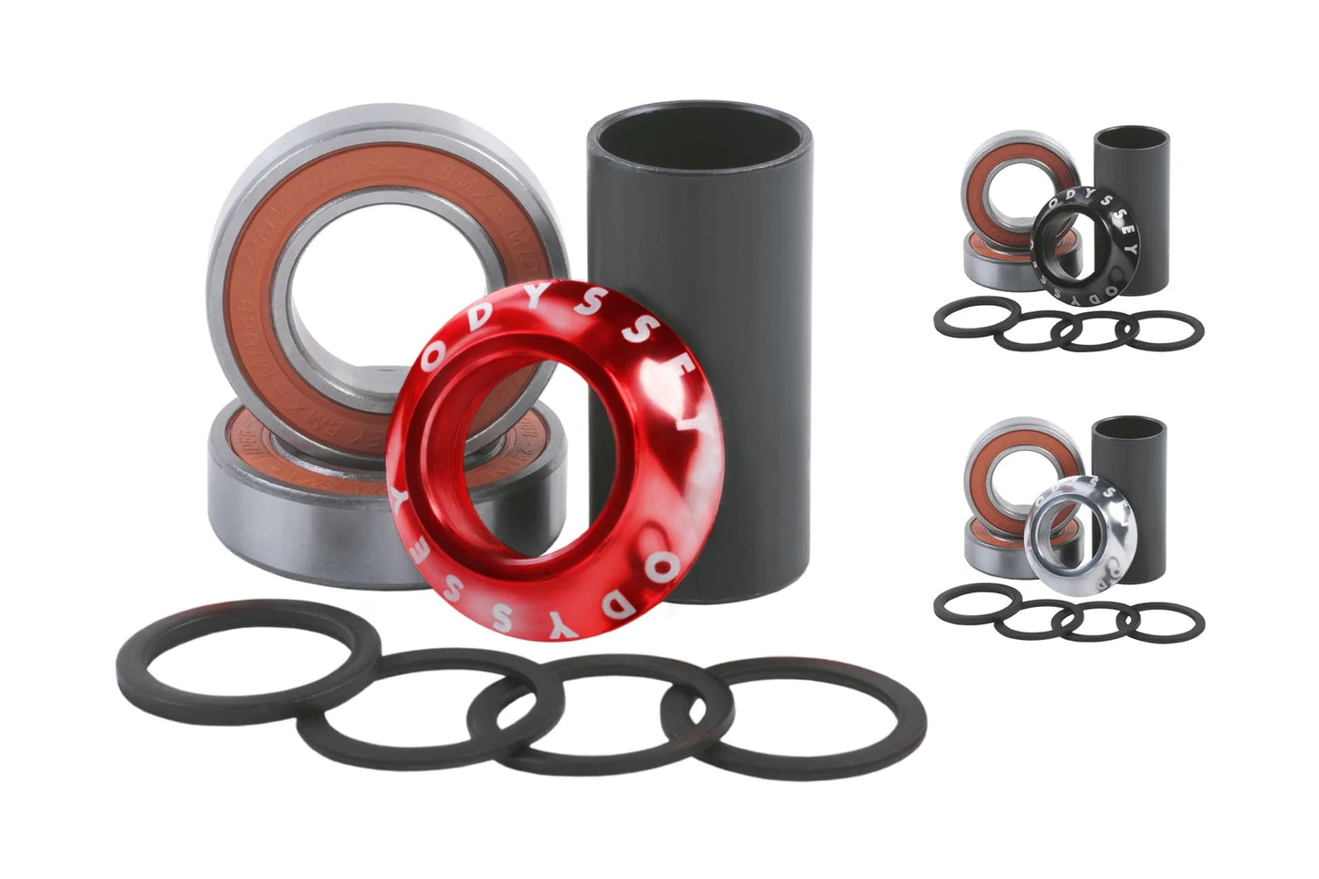 Odyssey mid bottom bracket 19mm red