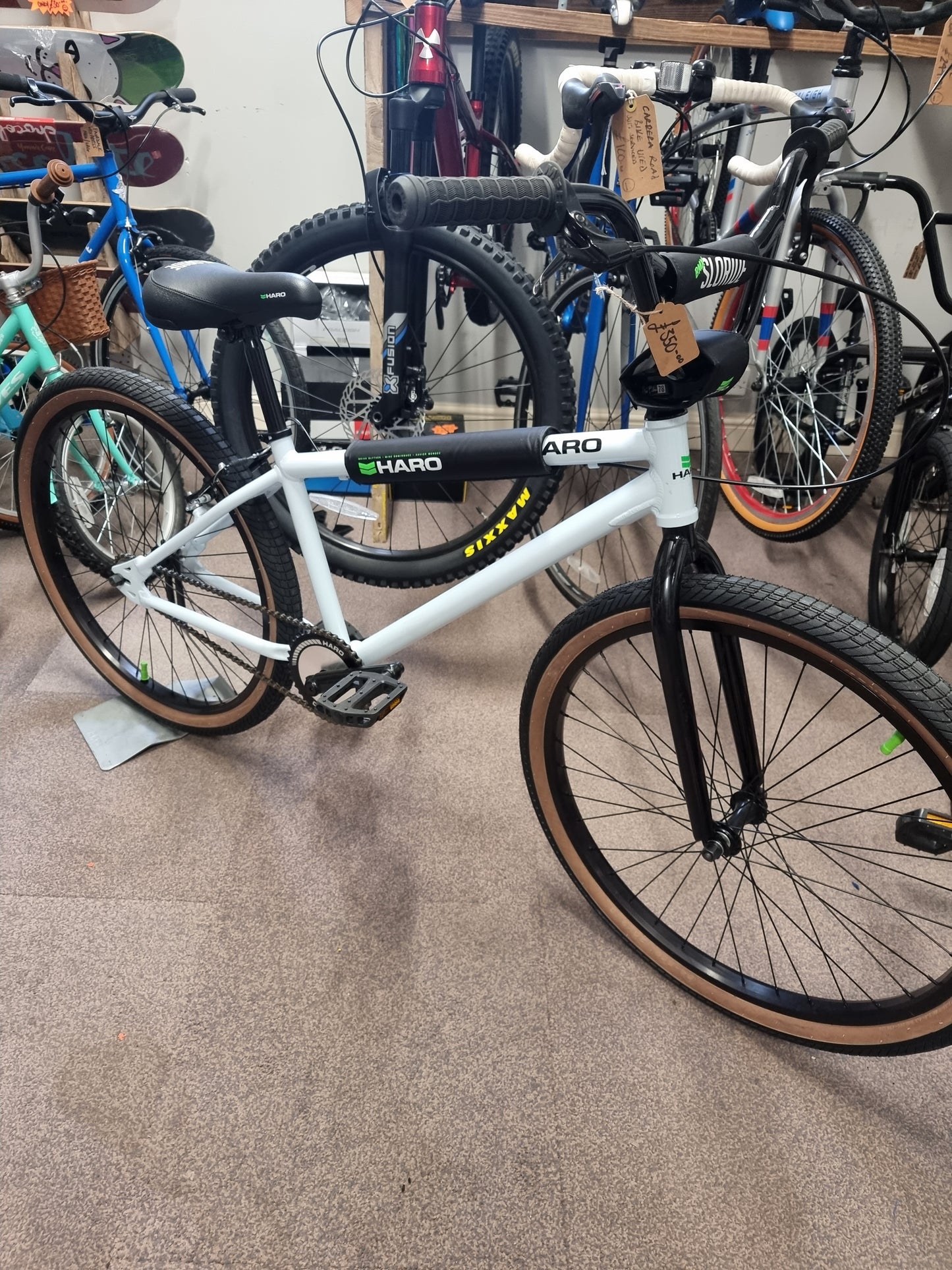 Haro sloride 26" bmx cruiser blue grey