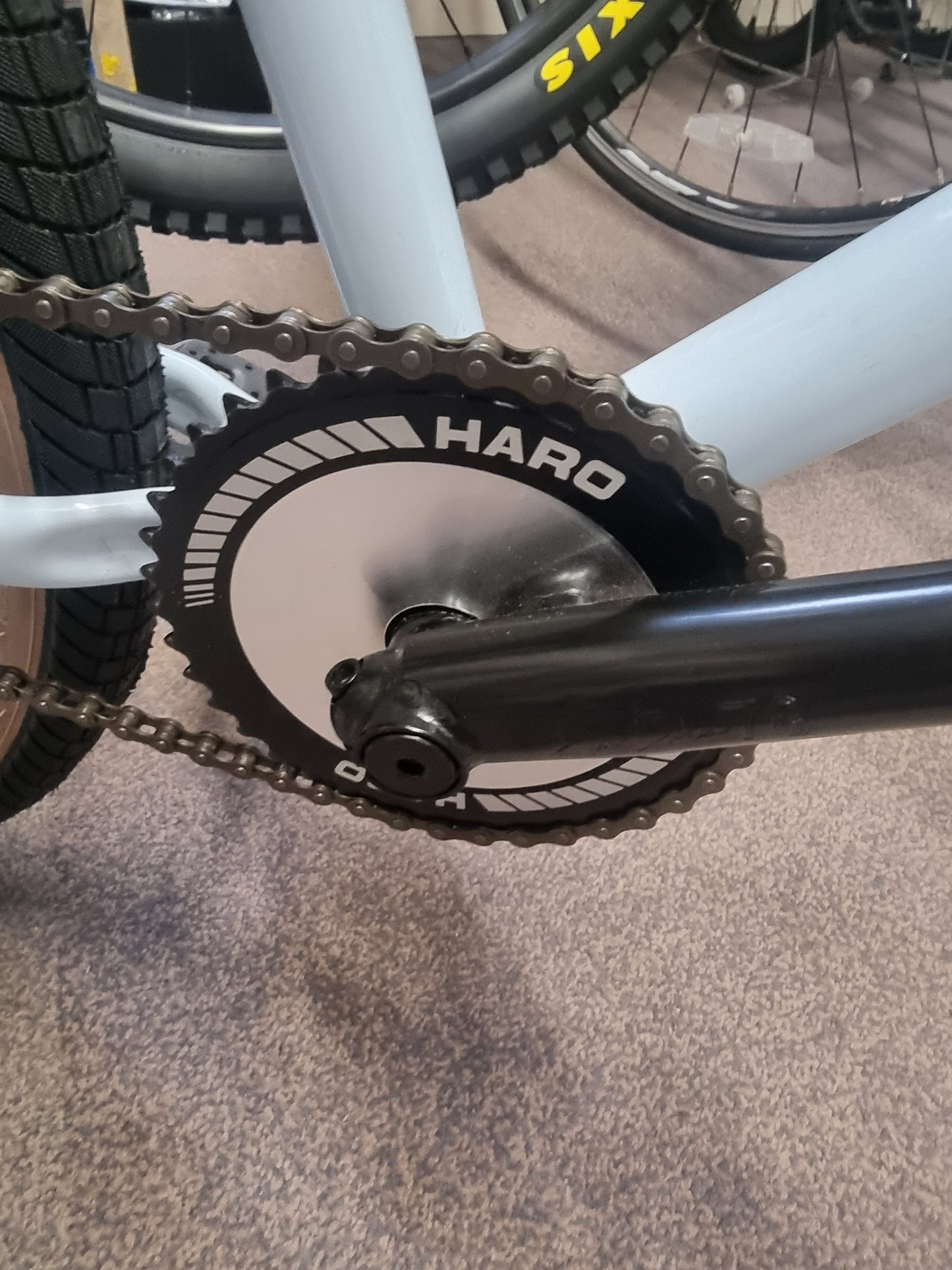 Haro sloride 26" bmx cruiser blue grey