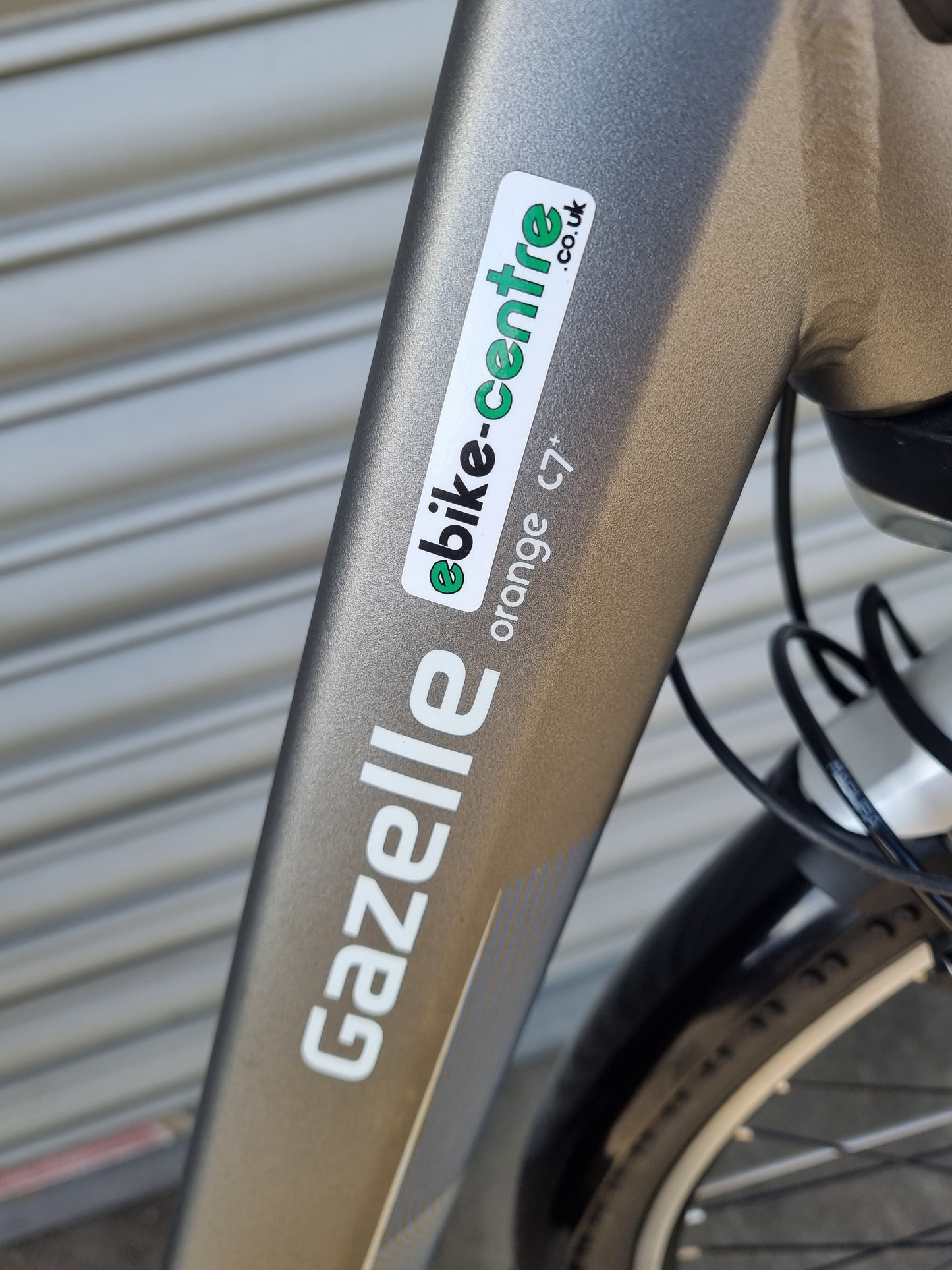 Gazelle orange c7+ step through e bike (used)