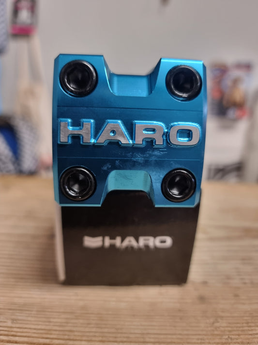 Haro lineage front load stem blue