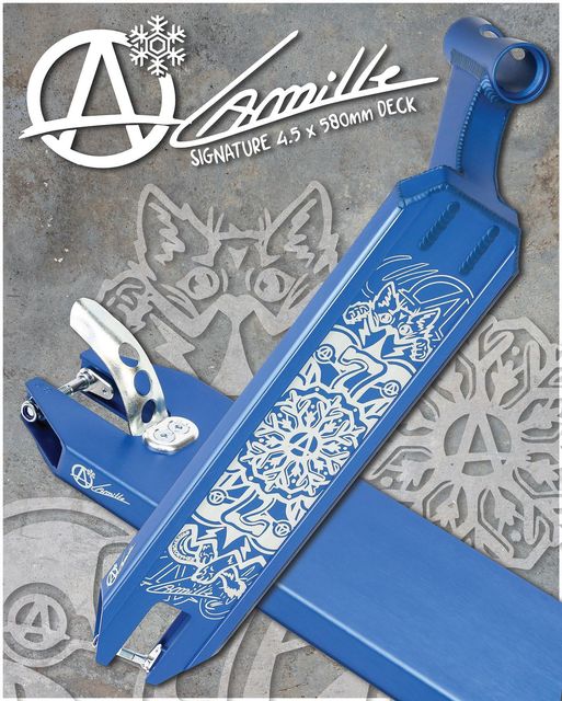 Apex pro scooter deck camile bonnet 4.5 x 580mm