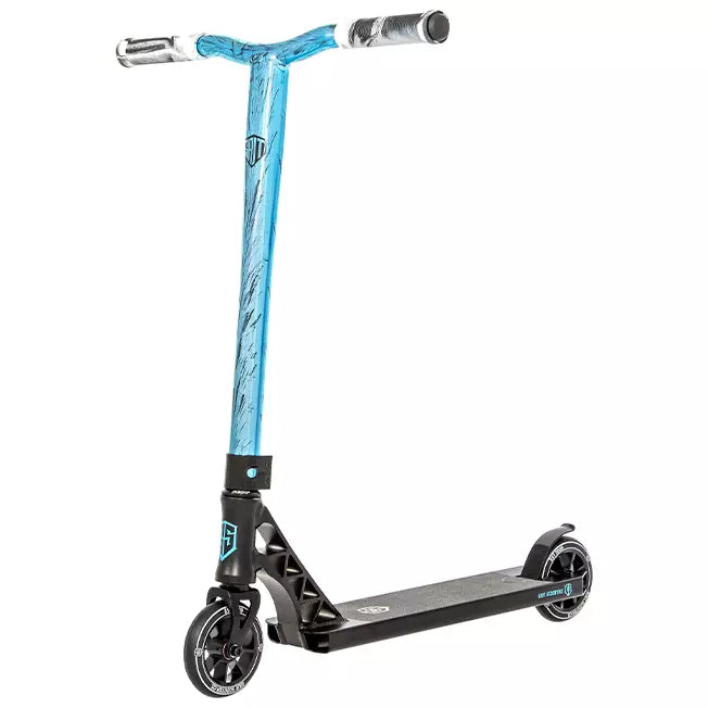 Grit elite xm scooter black/blue crackle