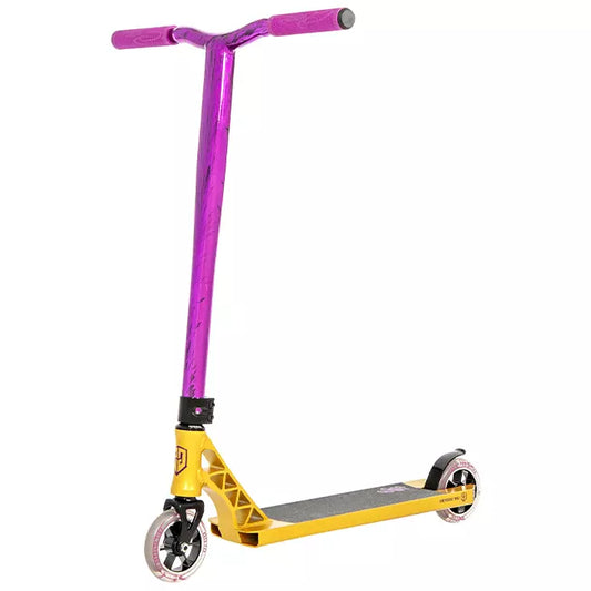 Grit Wild Complete Scooter - Gold / Vapour Purple Black