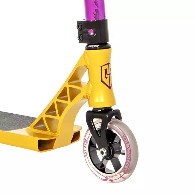 Grit Wild Complete Scooter - Gold / Vapour Purple Black