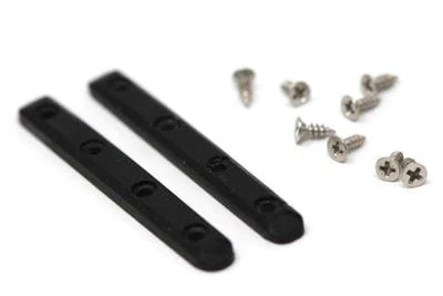 Skull fingerboard grab rails c/w screws rainbow